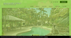 Desktop Screenshot of bundaleerretreat.com.au